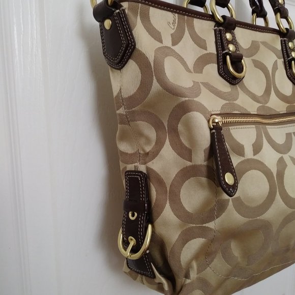 Coach Madison Julianne Tote Double Handle and Cross-body - Picture 13 of 14